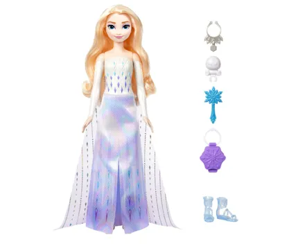 Disney Die Eiskönigin Spin & Reveal Elsa Puppe 3+ Jahre, assortiert