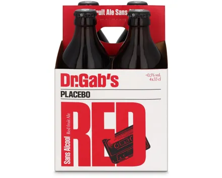 Docteur Gab's Placebo red alkoholfrei 4x33cl