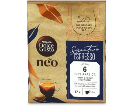 Dolce Gusto neo Espresso Signature 12 Portionen
