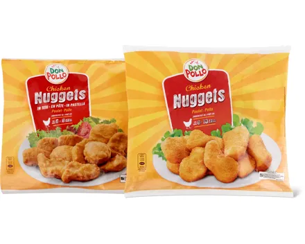 Don Pollo Poulet Nuggets paniert oder im Teig