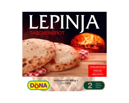 DONA Lepinja Taschenbrot