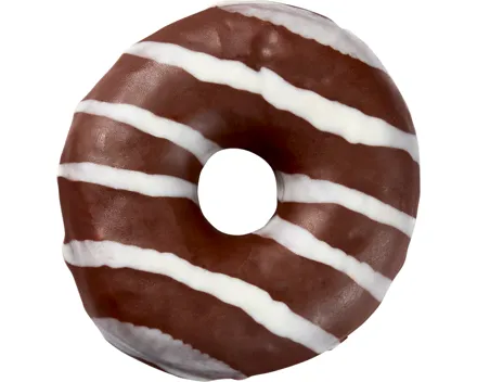 Donut gefüllt mit Schokolade