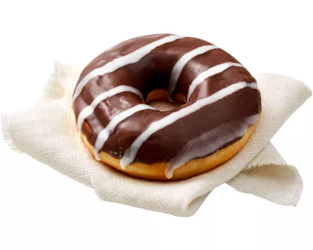 Donut gefüllt mit Schokolade
