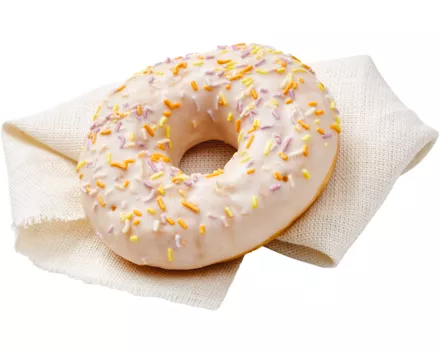 Donut gefüllt mit Vanille