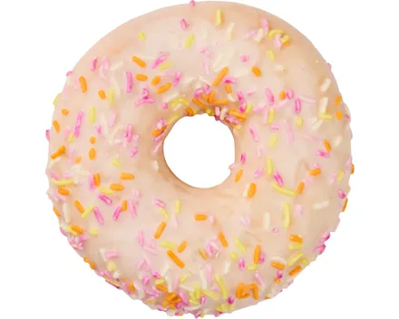 Donut gefüllt mit Vanille