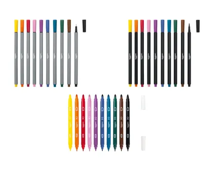 Doppelfasermaler/Fineliner/Brushliner