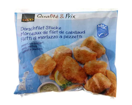 Dorschfilet Stücke paniert