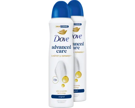 Dove Aero Advanced Care Original 2 x 150 ml