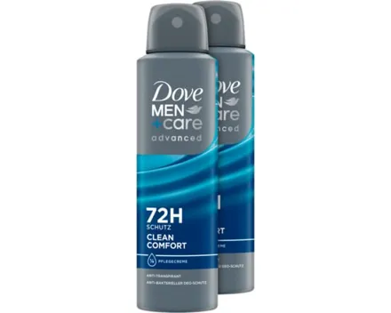 Dove Aero Men Clean Comfort 2 x 150 ml