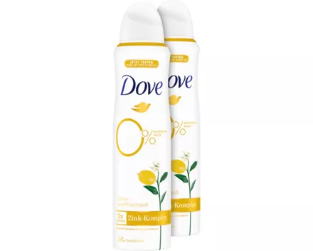 Dove Aero Zink Komplex Citrus 2 x 150 ml