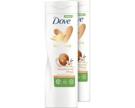 Dove Body Lotion Pure Verwöhnung Shea Butter 2 x 400 ml