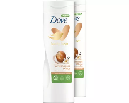 Dove Body Lotion Pure Verwöhnung Shea Butter 2 x 400 ml