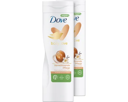 Dove Body Lotion Pure Verwöhnung Shea Butter 2 x 400 ml