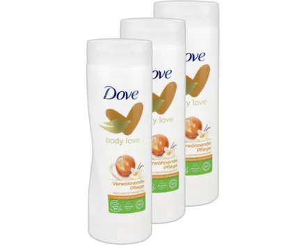 Dove Body Lotion Shea Butter 3x 400ml