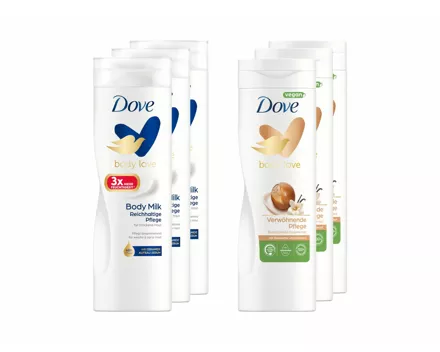 Dove Body Milk/Body Lotion (Aktion nur in der Deutsch- und Westschweiz gültig)