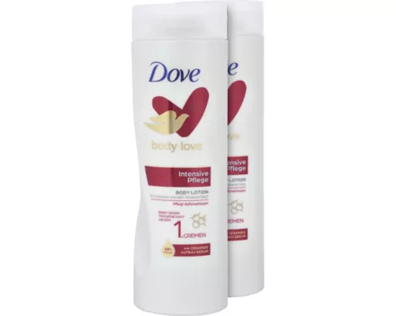 Dove Bodylotion Extra Dry 2 x 400 ml