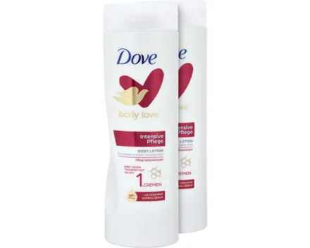 Dove Bodylotion Extra Dry 2 x 400 ml
