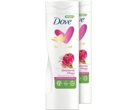 Dove Bodylotion Reiswasser und Lotusblüte 2 x 400 ml