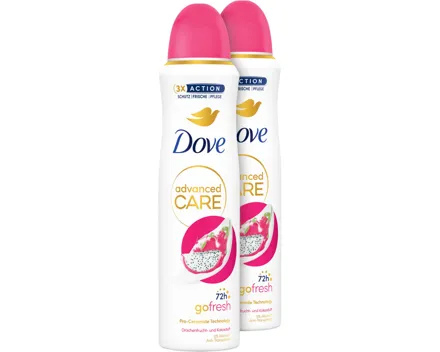 Dove Deo Advanced Dragonfruit 2 x 150 ml