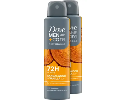 Dove Deospray Men & Care Sandelwood 2 x 150 ml
