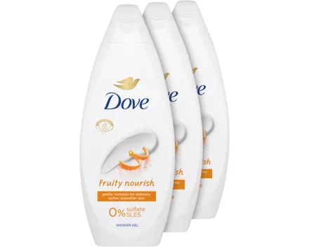 Dove Duschcreme Fruity Nourish 3 x 250 ml