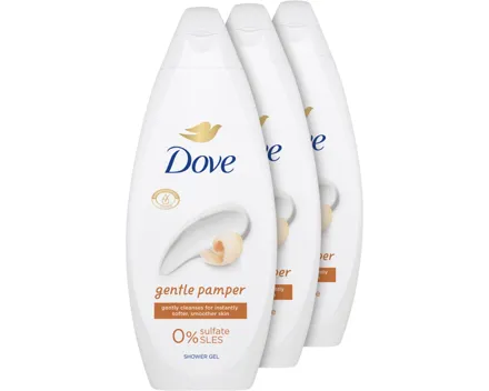 Dove Duschcreme Gentle Pamper 3 x 250 ml
