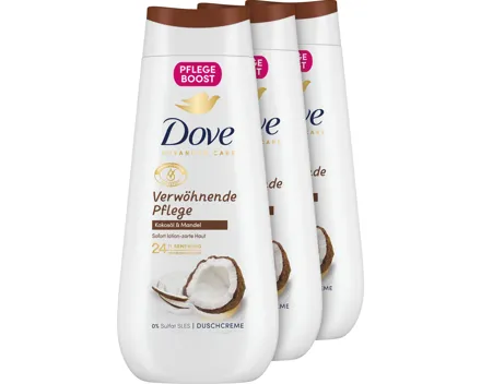 Dove Duschgel Advanced Care Kokos 3 x 225 ml