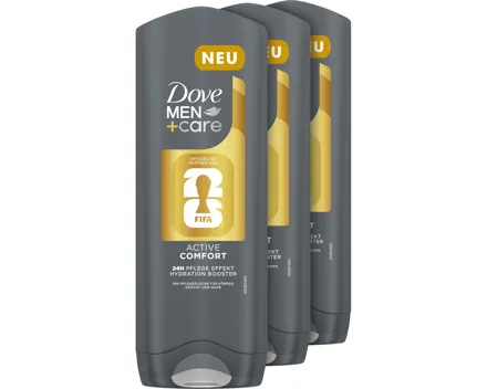 Dove Duschgel Men Active Comfort FIFA 3x250ml