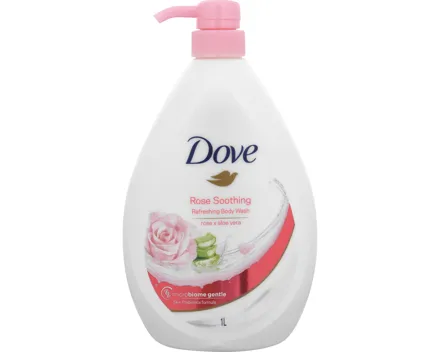 Dove Duschgel Rose 1000ml