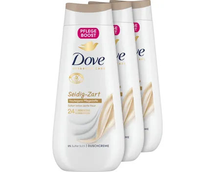 Dove Duschgel Seidig Zart 3 x 225 ml