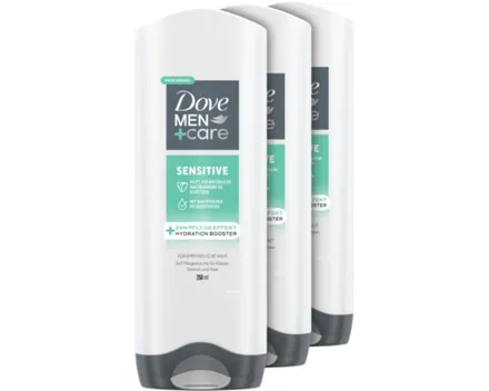 Dove Men+care Pflegedusche Sensitive 3in1 3 x 250 ml