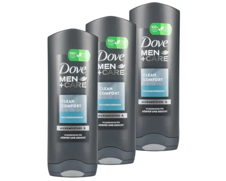 Dove Men Dusch Clean Comfort 3x 250ml