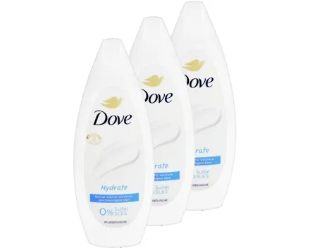 Dove Pflegedusche Hydrate 3x 250ml