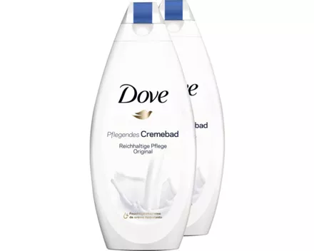 Dove Pflegendes Cremebad Reichhaltige Pflege Original 2 x 750 ml