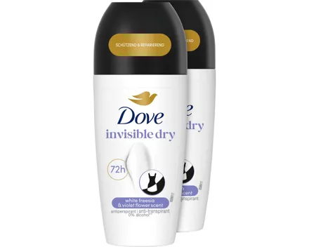 Dove Roll-on AC Invisible Dry 2 x 50 ml