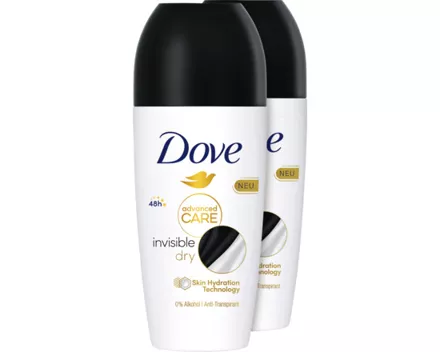 Dove Roll-on AC Invisible Dry 2 x 50 ml