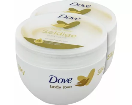 Dove Seidige Body Creme 2 x 300 ml