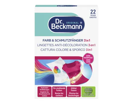 Dr. Beckmann Farb & Schmutzfänger 22 Stück