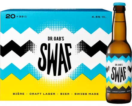Dr. Gab’s Swaf Lagerbier hell
