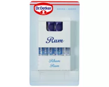 DR. OETKER Backaroma, Rum