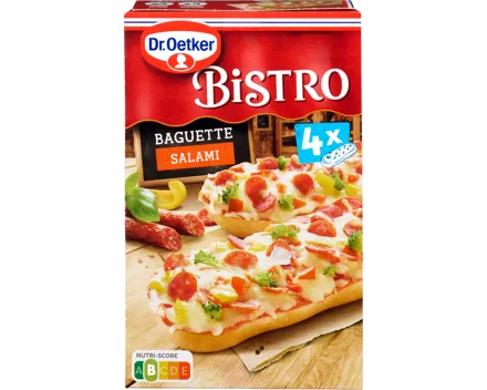 Dr. Oetker Bistro Baguette Salami 4er