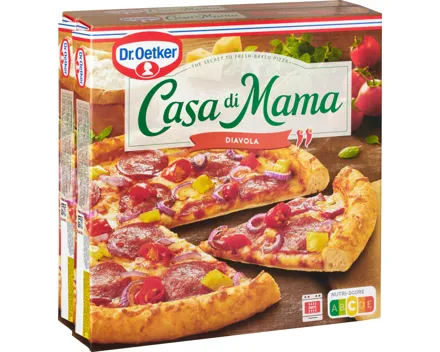 Dr. Oetker Casa di Mama Pizza Diavola