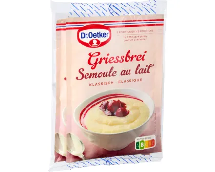 Dr. Oetker Griessbrei