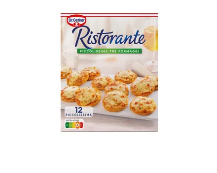 Dr. Oetker Piccolissima Tre Formaggi / Prosciutto