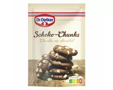 Dr. Oetker Schokoladen Chunks weiss