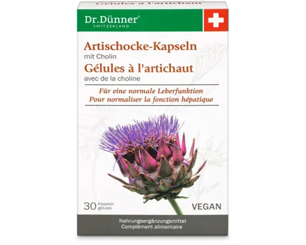 Dr.Dünner Artischocke Leberfunktion 30 Kapseln