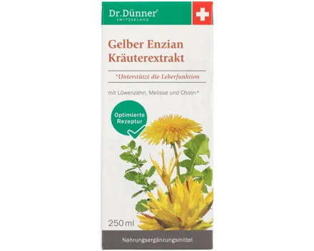 Dr.Dünner Gelber Enzian Saft