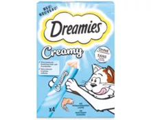 Dreamies Creamy Snacks mit Lachs