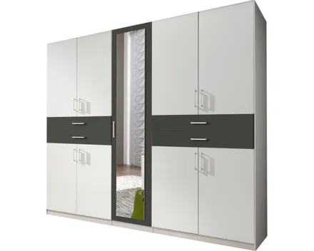 Drehtürenschrank Tango, 9-türig