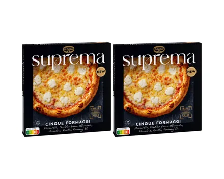 Dr.Oetker Pizza Suprema 5 Formaggi 2x424g